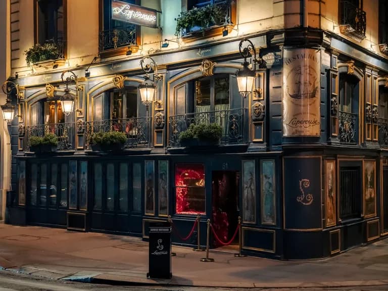Devanture du Restaurant Lapérouse