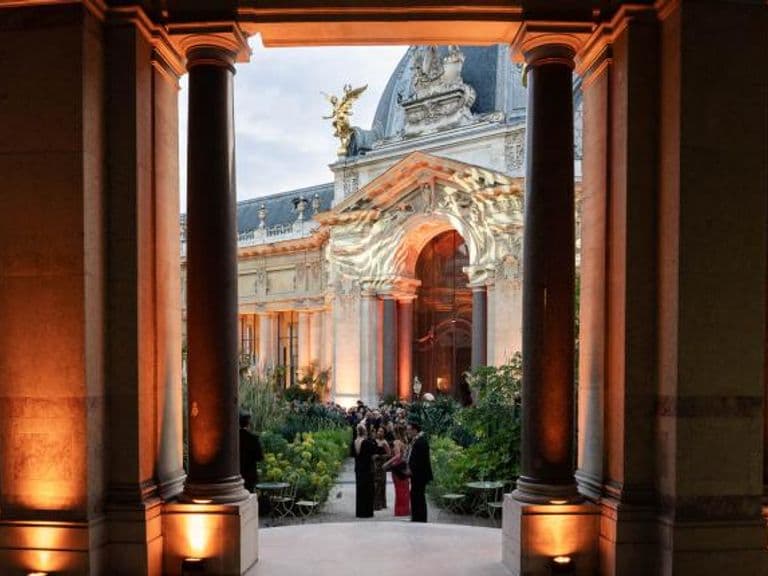 Réception dans la cour du Petit Palais